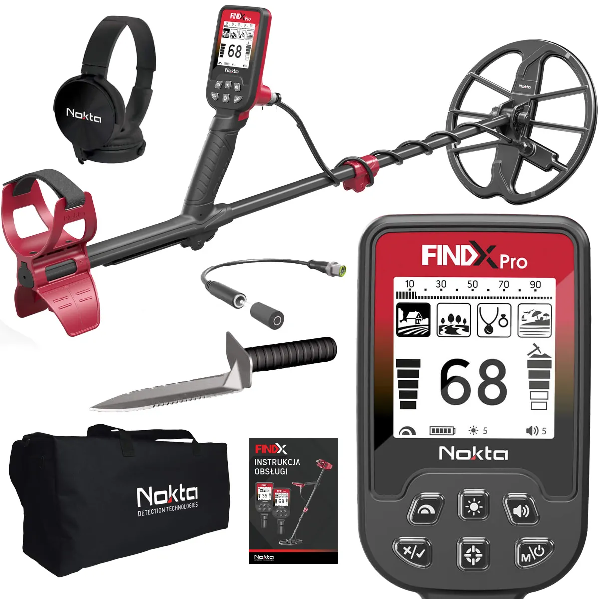 Nokta FindX Pro - Wykrywacz metali