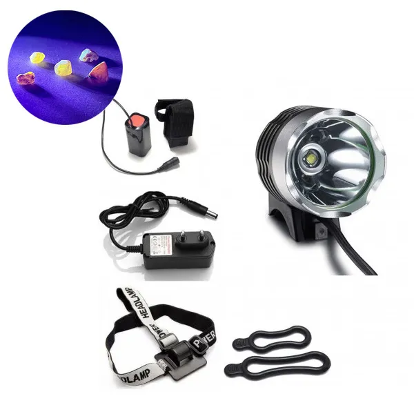 Amber Eye 15W zestaw - Latarka UV